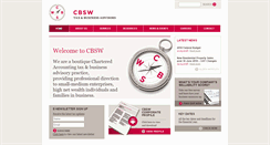Desktop Screenshot of cbswtax.com.au